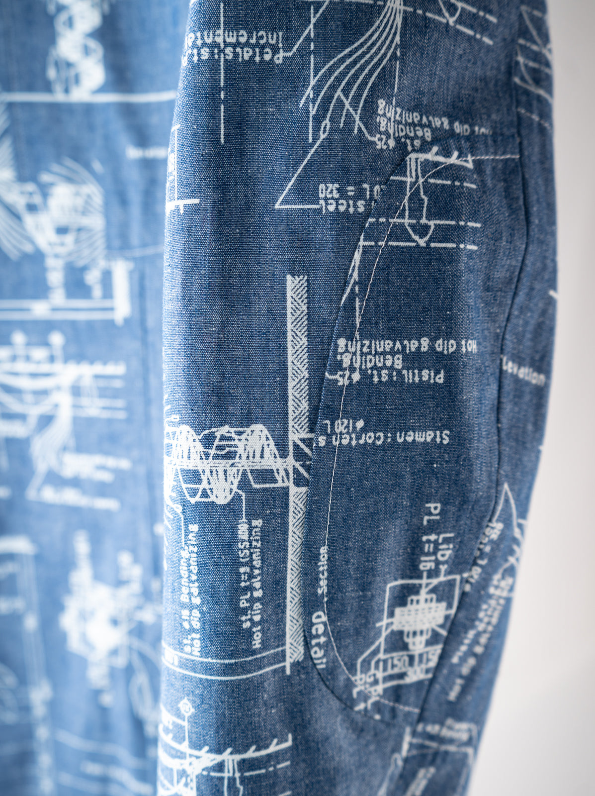 プリントシャンブレーチェンジポケットジャケット | Jipijapa