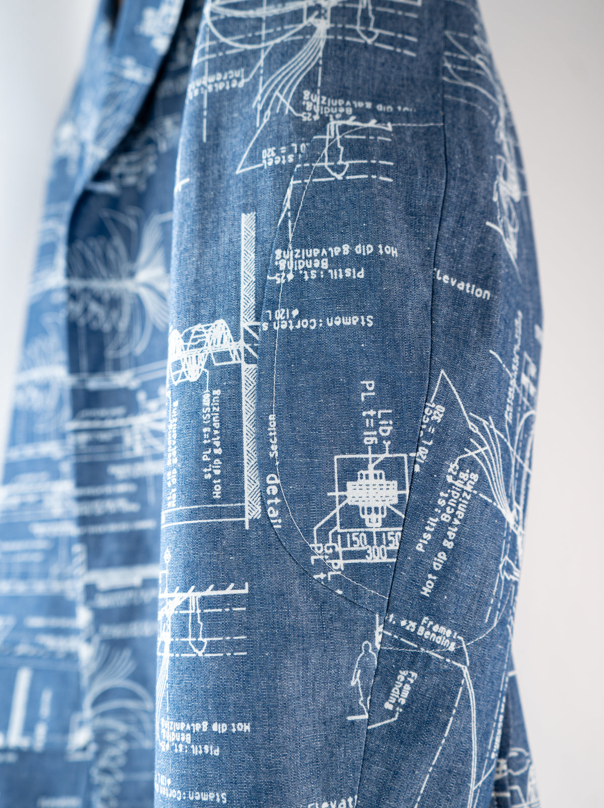 プリントシャンブレーチェンジポケットジャケット | Jipijapa