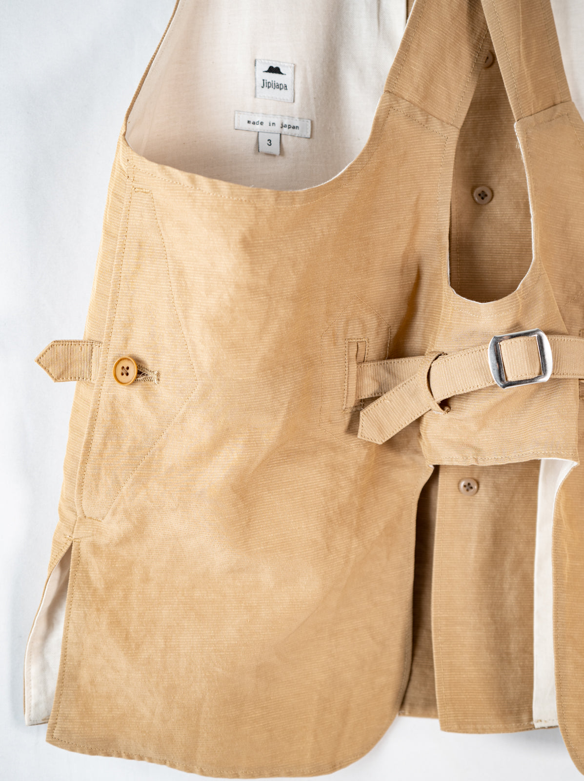 タクティカルベスト(キュプラリネンコットン) | Jipijapa