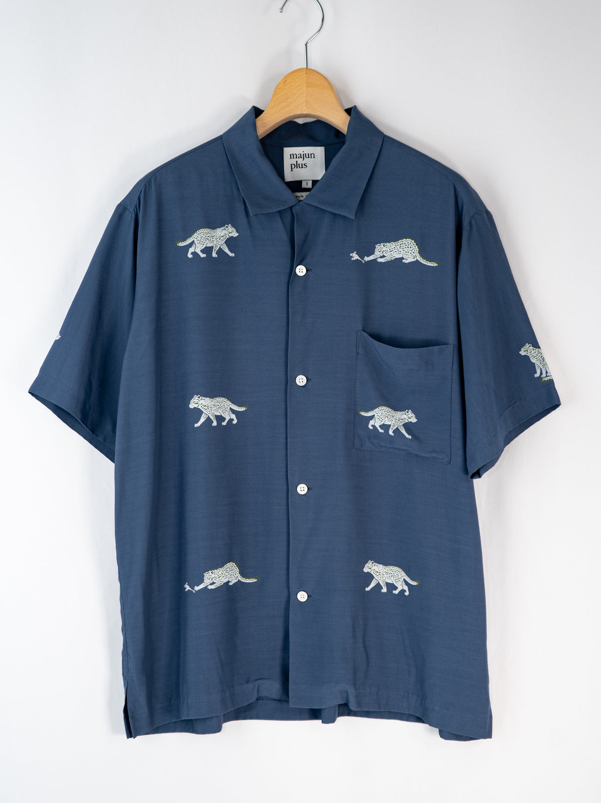 ヤマネコパネル かりゆしシャツ | majun plus