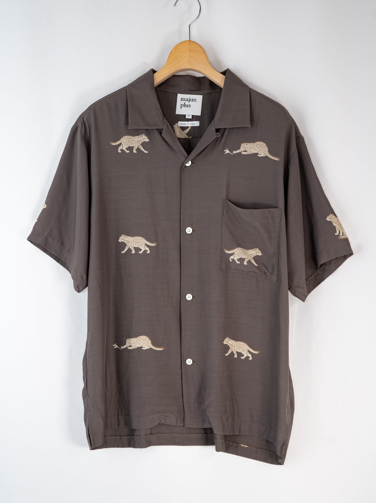 ヤマネコパネル かりゆしシャツ | majun plus
