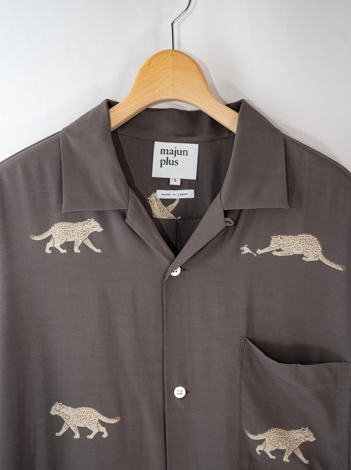 ヤマネコパネル かりゆしシャツ | majun plus