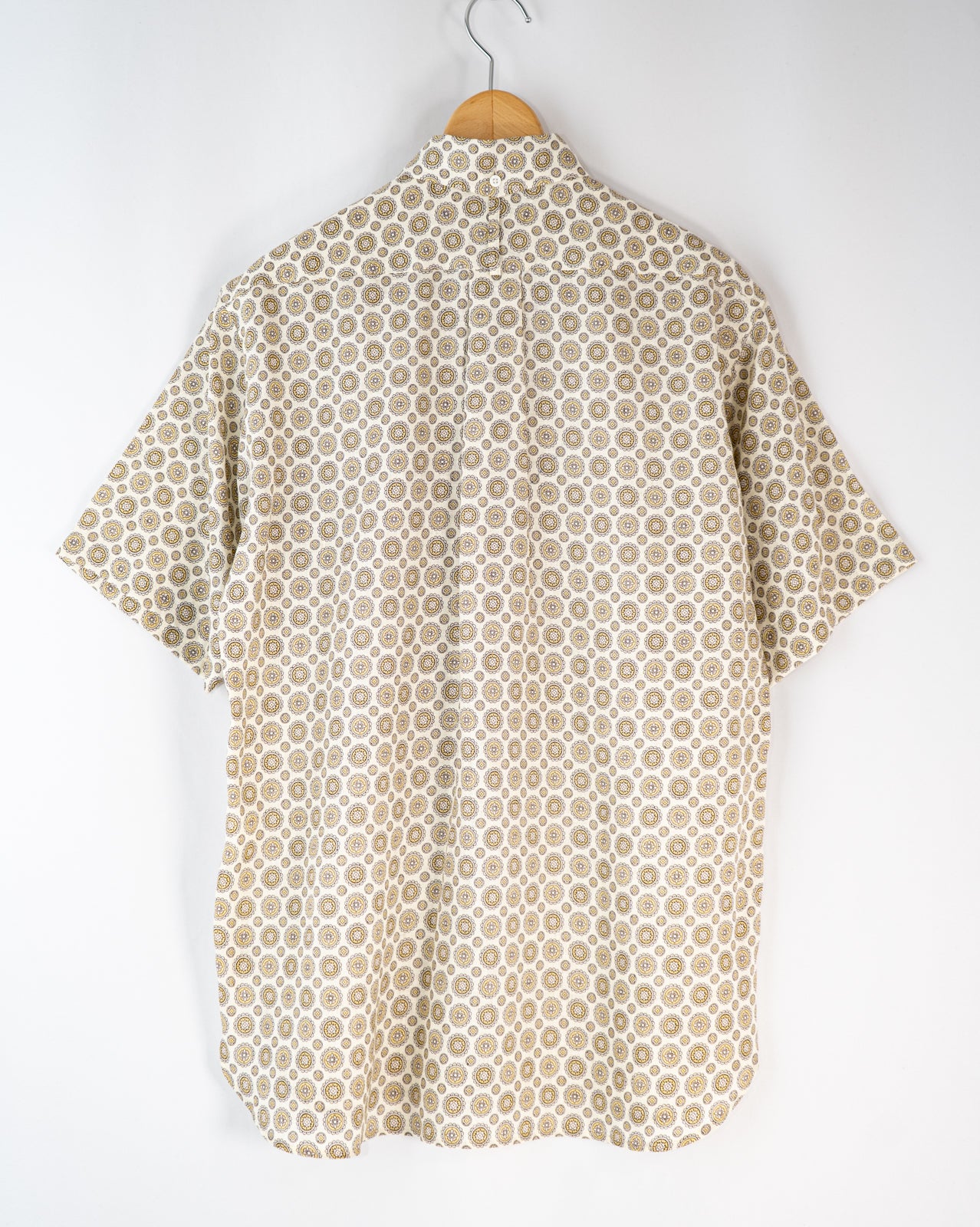 ホタル刺繍×小紋 かりゆしシャツ | majun plus