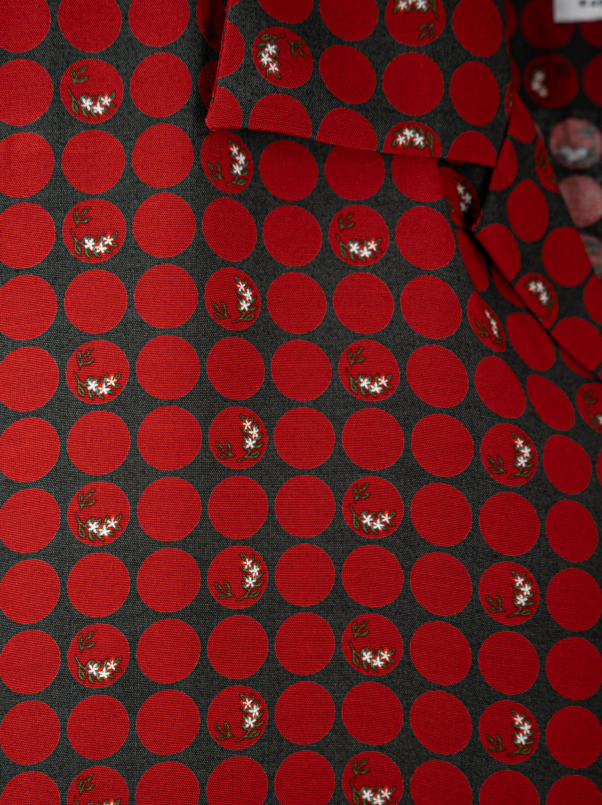 琉球漆器ドット かりゆしシャツ | majun plus