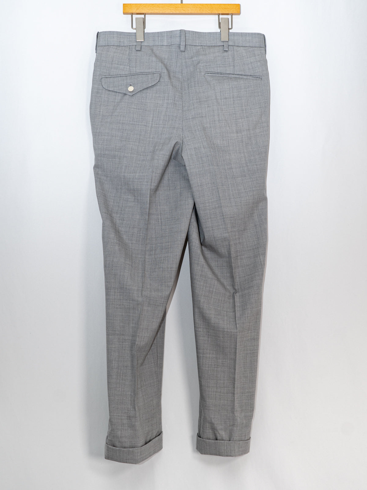 ワンタックトラウザーズ(ウールトロピカル) | Jipijapa