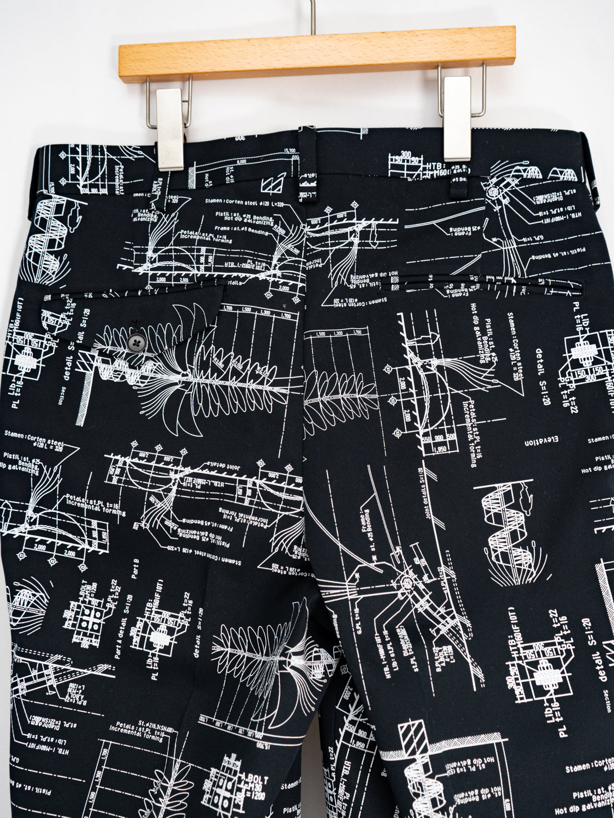 ワンタックトラウザーズ(プリントチノ) | Jipijapa