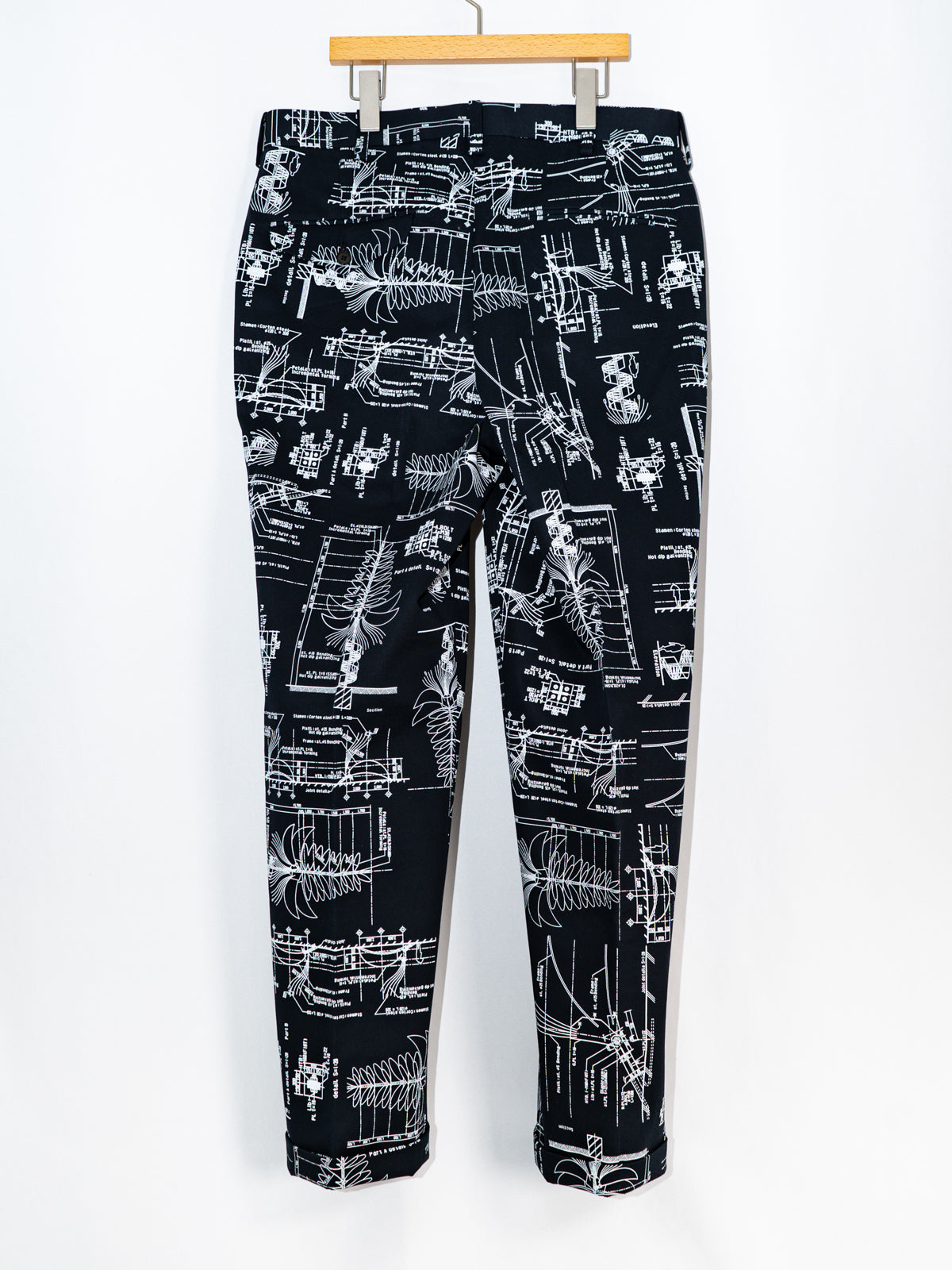 ワンタックトラウザーズ(プリントチノ) | Jipijapa