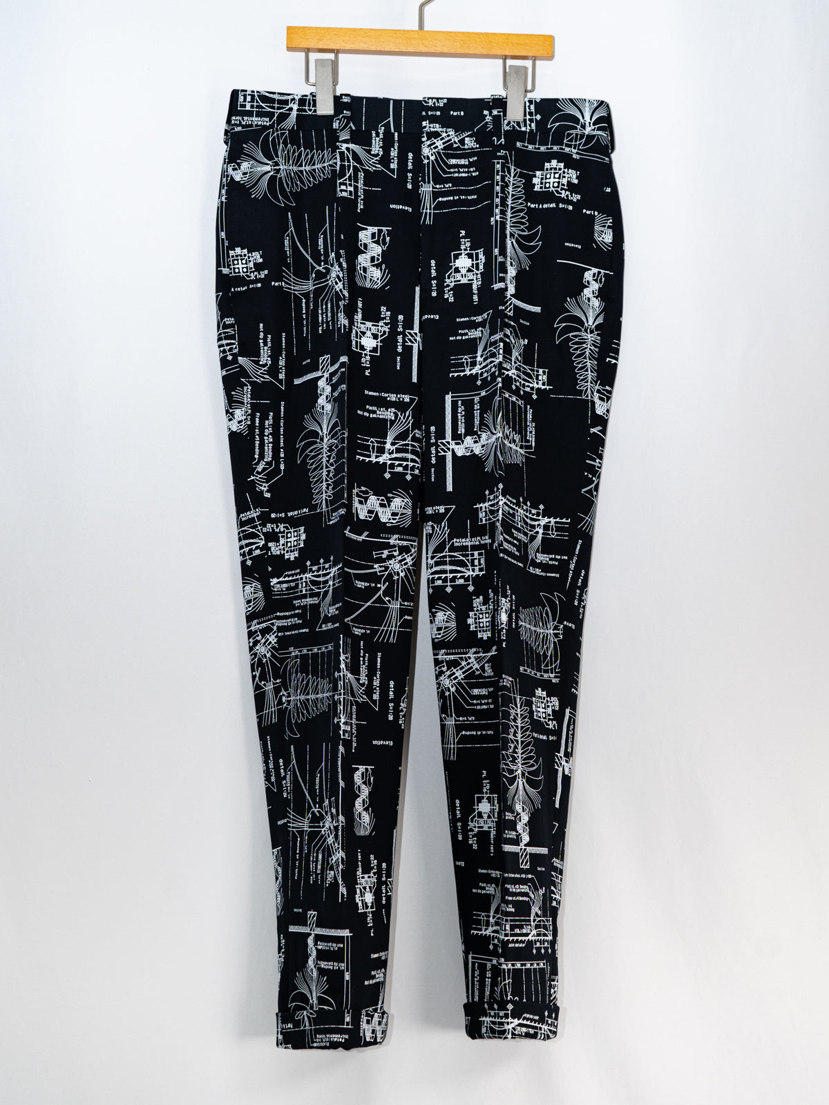 ワンタックトラウザーズ(プリントチノ) | Jipijapa