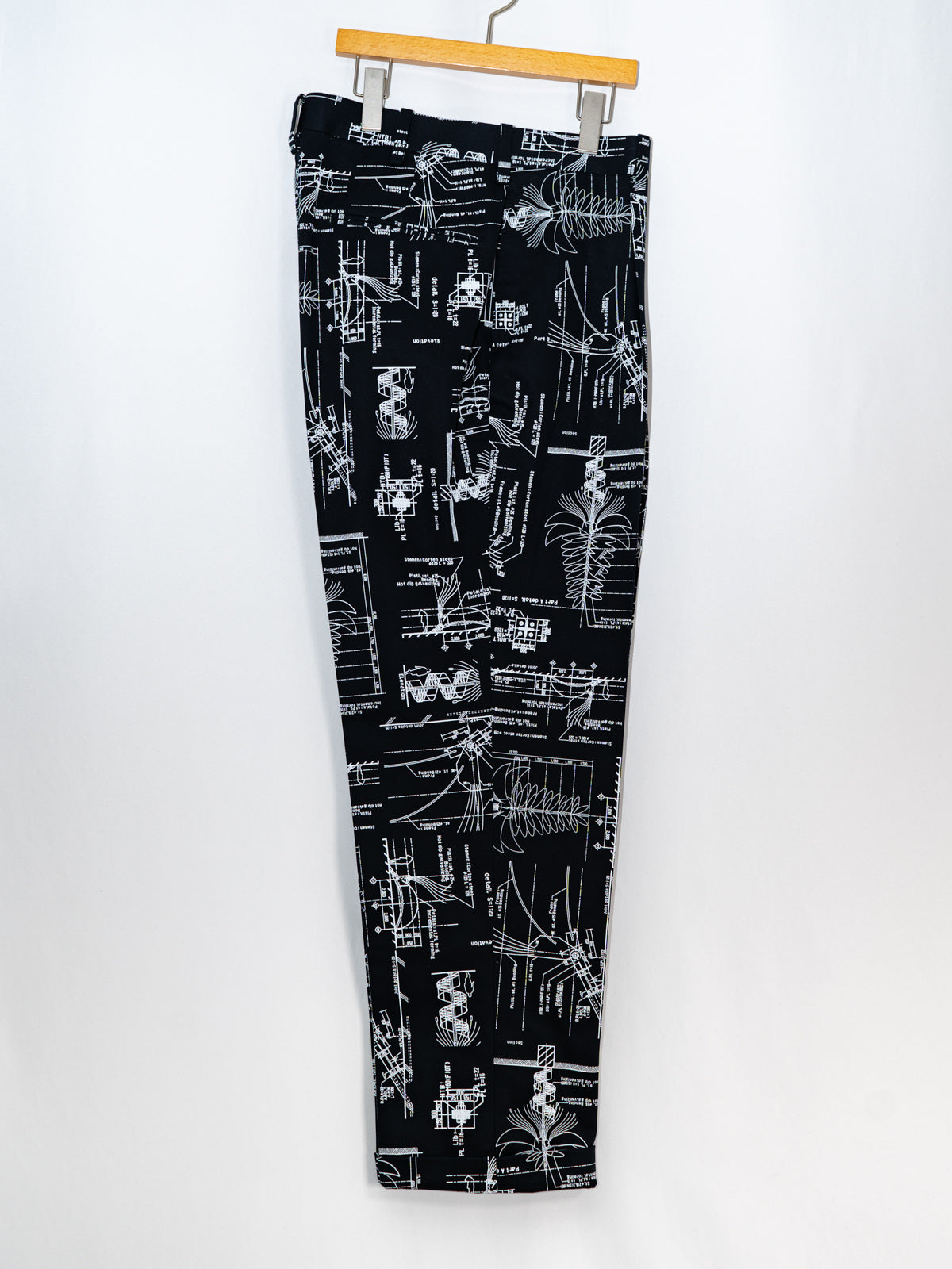 ワンタックトラウザーズ(プリントチノ) | Jipijapa