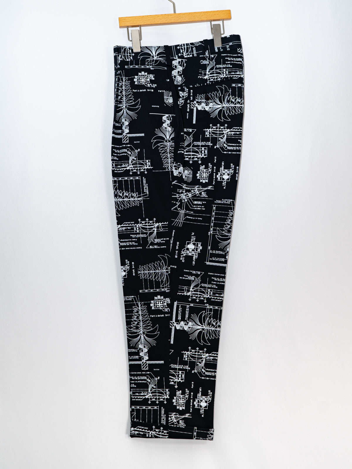 ワンタックトラウザーズ(プリントチノ) | Jipijapa