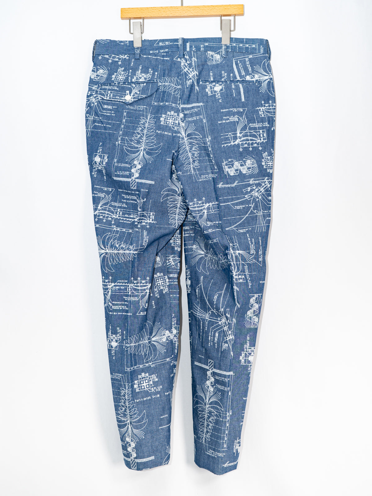 ワンタックトラウザーズ(シャンブレー) | Jipijapa