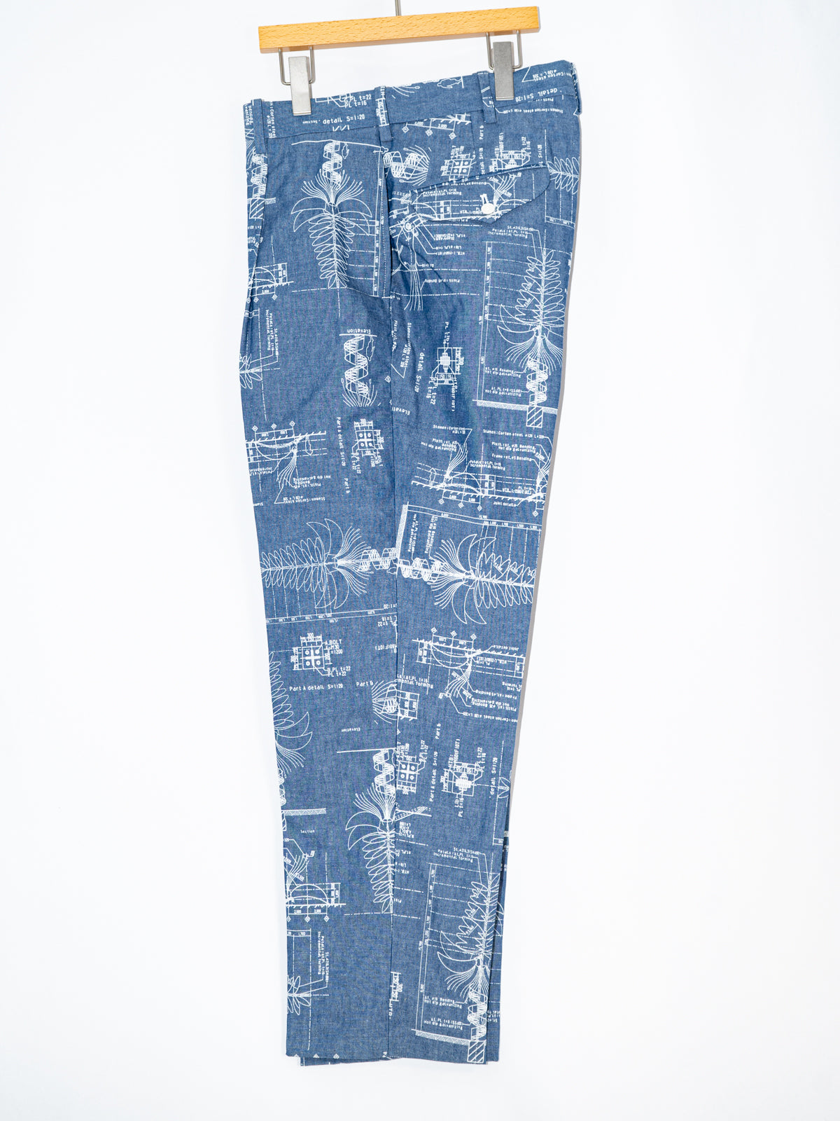 ワンタックトラウザーズ(シャンブレー) | Jipijapa