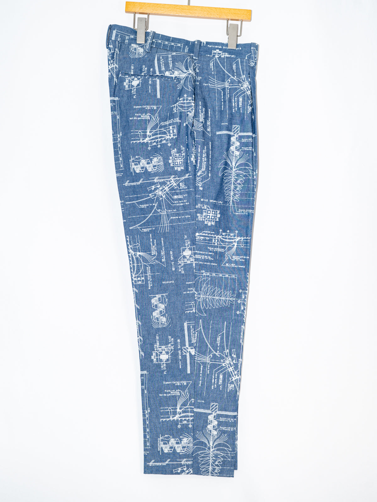 ワンタックトラウザーズ(シャンブレー) | Jipijapa