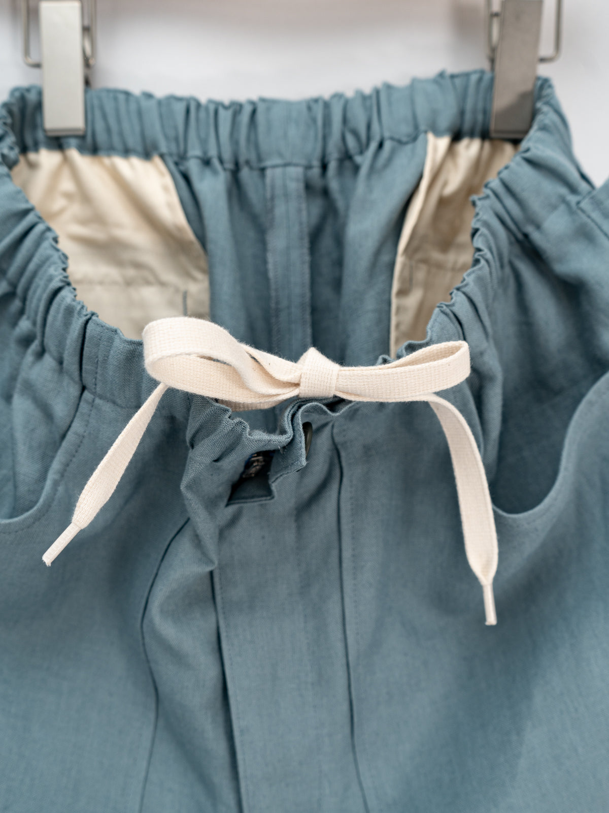 リネンパッチポケットイージーパンツ | Jipijapa