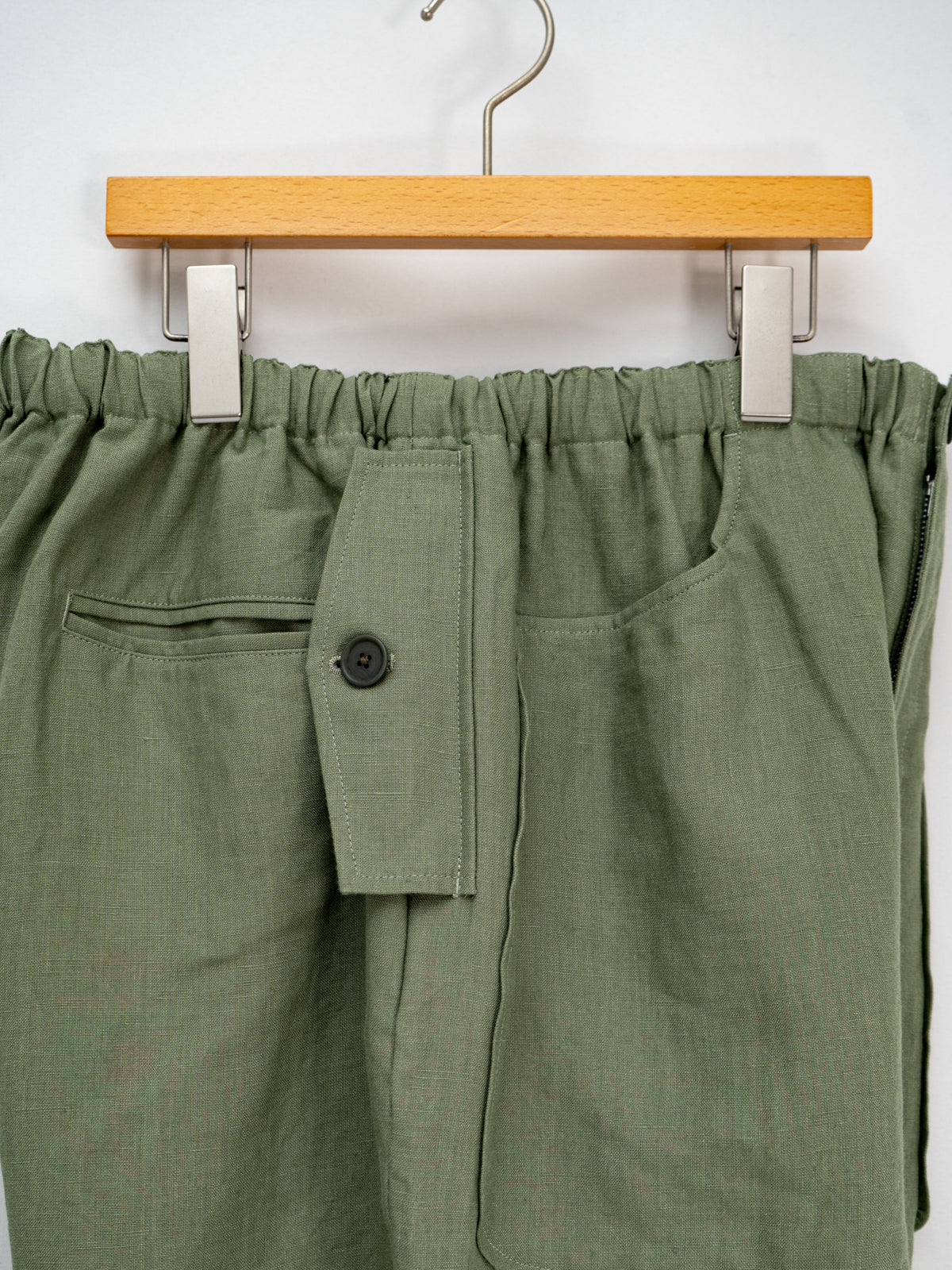 リネンパッチポケットイージーパンツ | Jipijapa