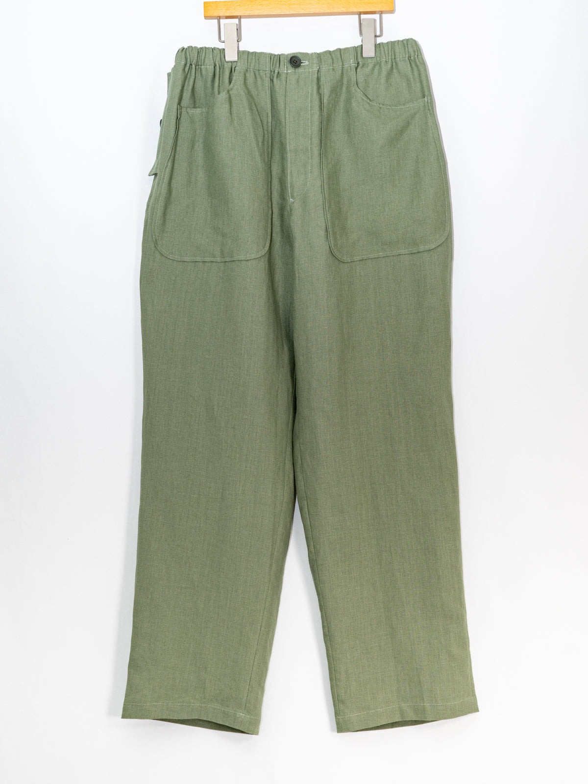 リネンパッチポケットイージーパンツ | Jipijapa