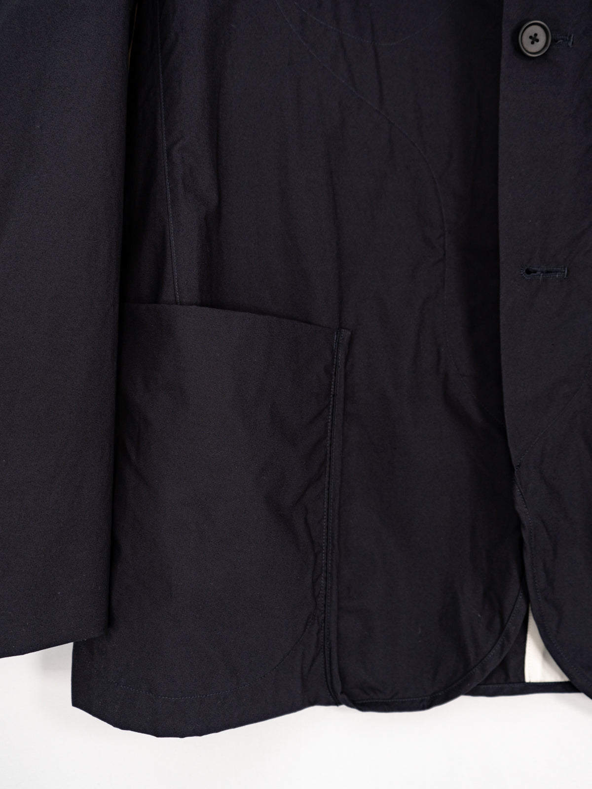 紺キャラコワンパーツジャケット | Jipijapa
