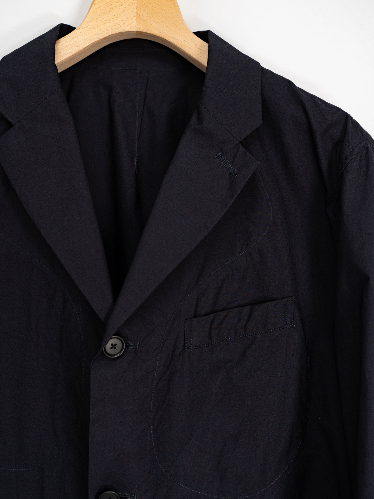 紺キャラコワンパーツジャケット | Jipijapa