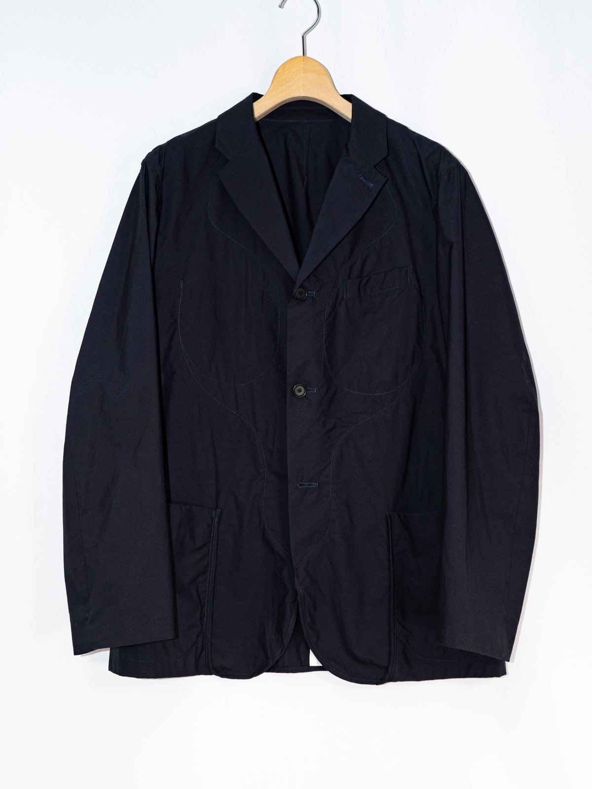紺キャラコワンパーツジャケット | Jipijapa