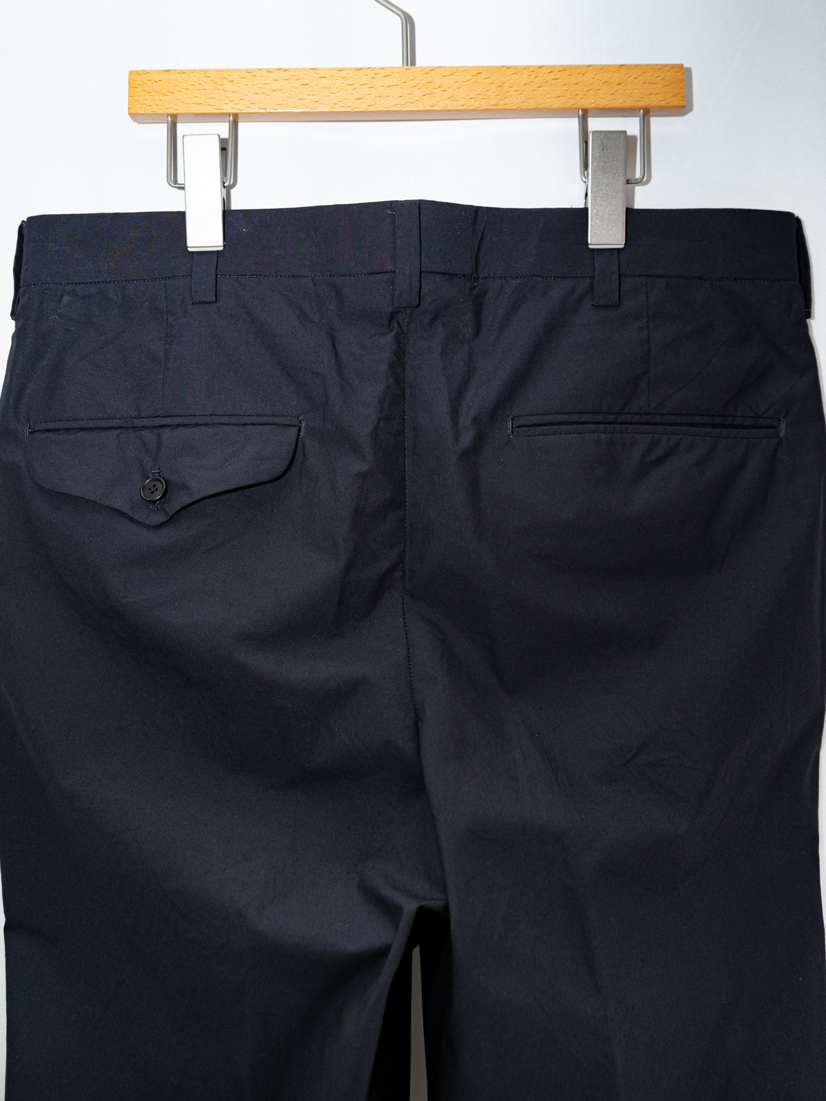 ワンタックトラウザーズ(紺キャラコ) | Jipijapa