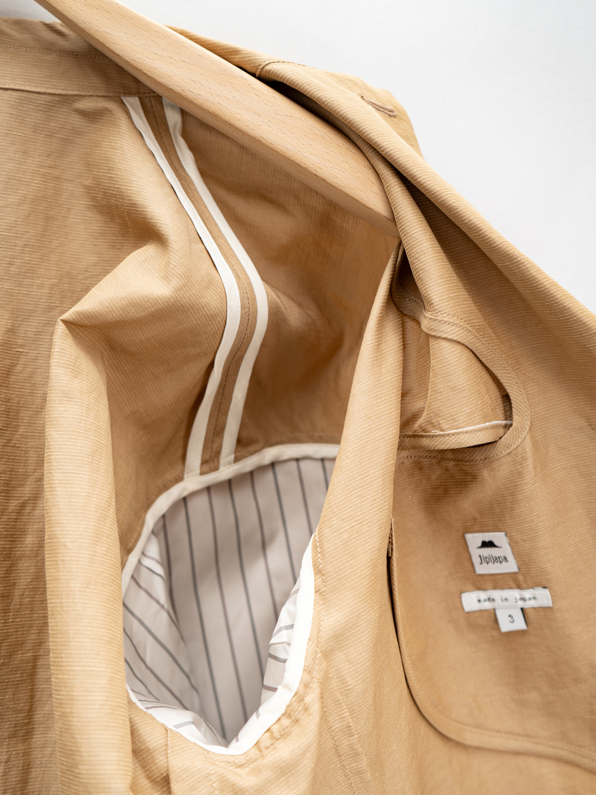 ドルマンスリーブ2パーツジャケット(キュプラリネンコットン) | Jipijapa