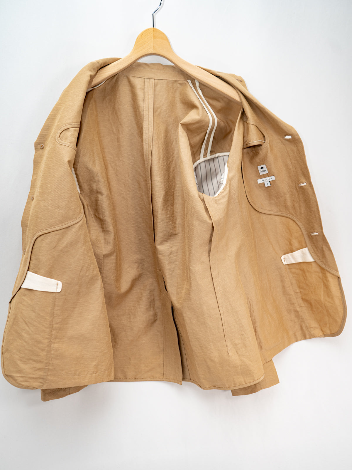 ドルマンスリーブ2パーツジャケット(キュプラリネンコットン) | Jipijapa