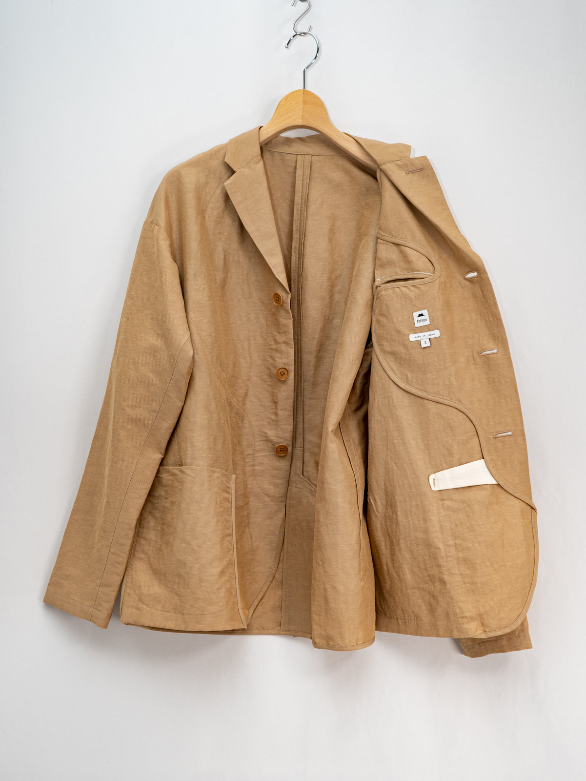 ドルマンスリーブ2パーツジャケット(キュプラリネンコットン) | Jipijapa