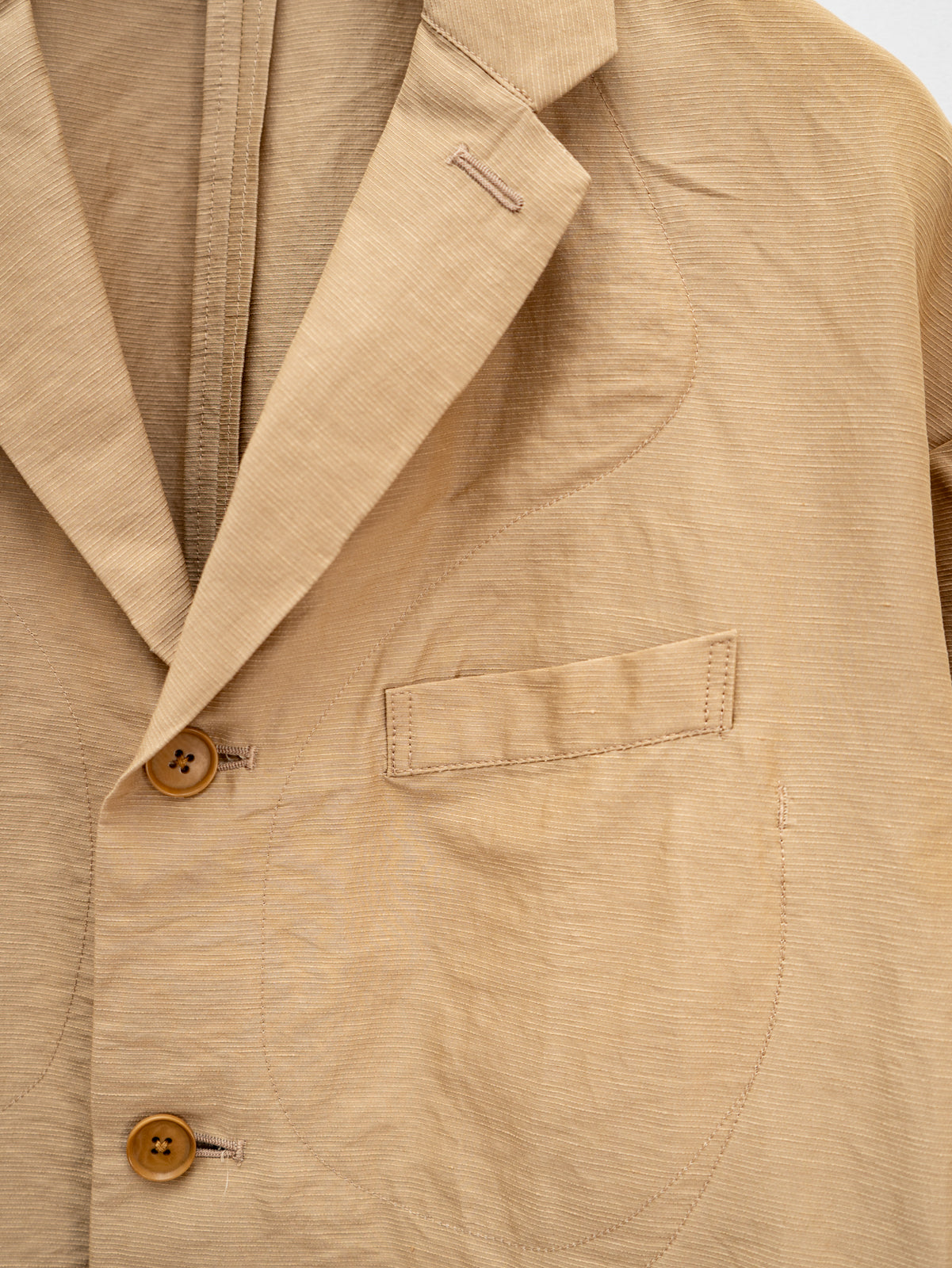 ドルマンスリーブ2パーツジャケット(キュプラリネンコットン) | Jipijapa