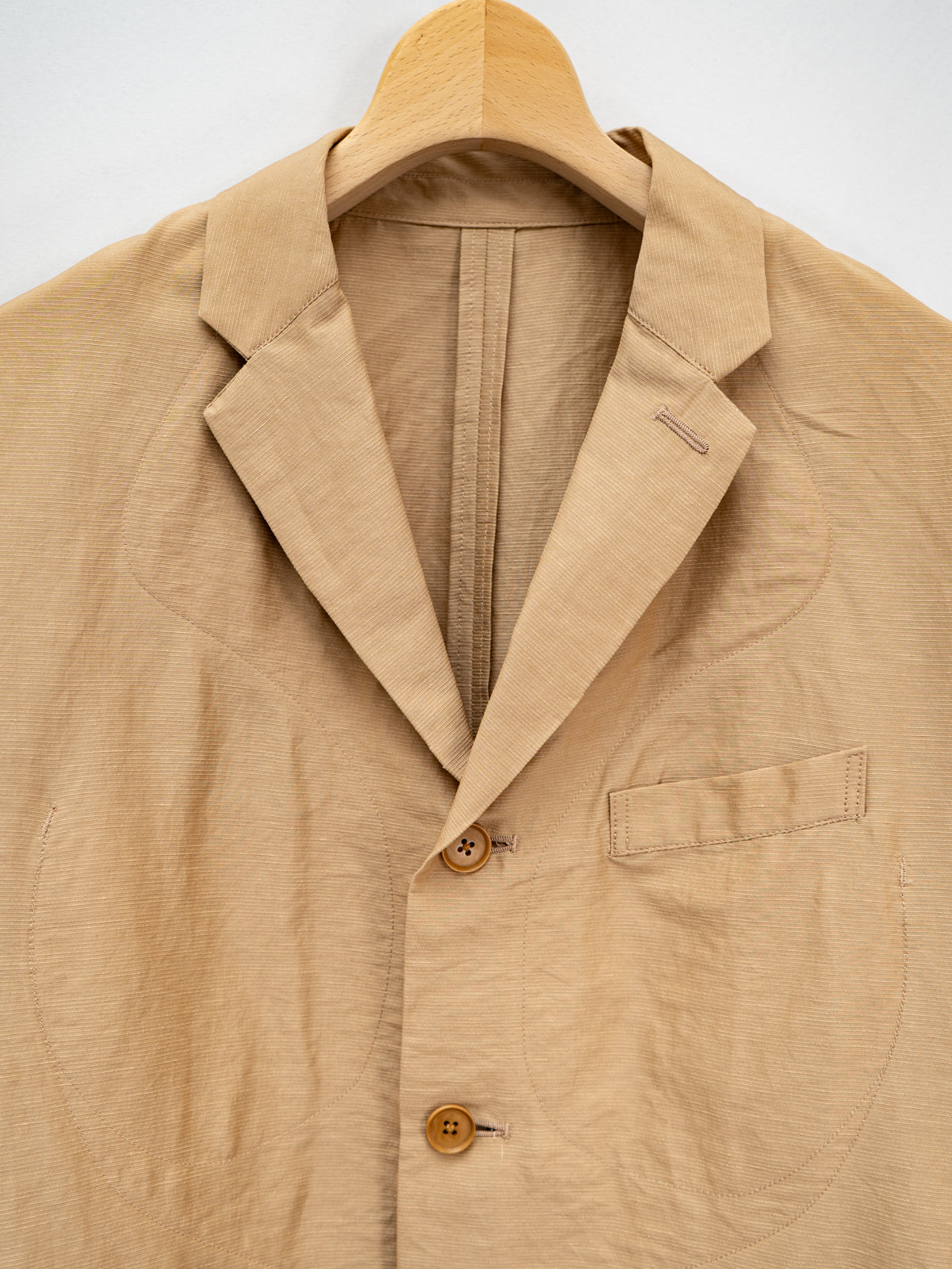 ドルマンスリーブ2パーツジャケット(キュプラリネンコットン) | Jipijapa