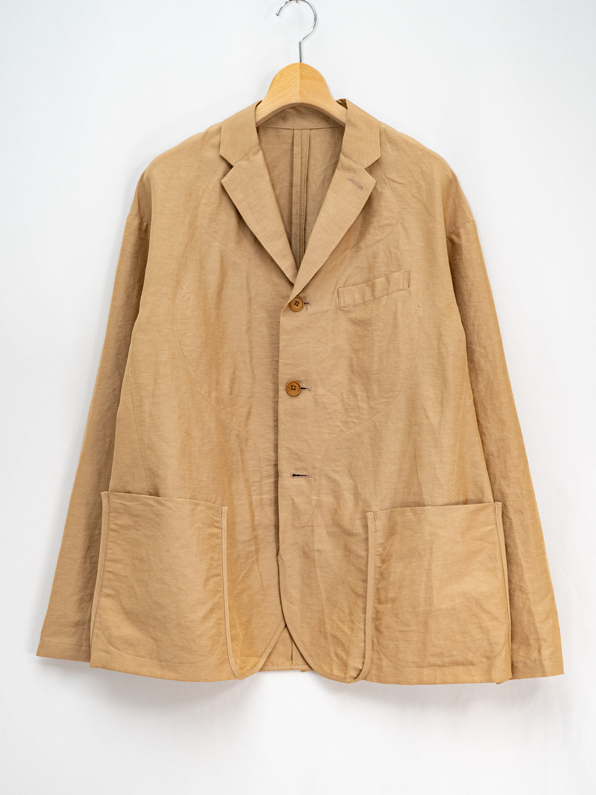 ドルマンスリーブ2パーツジャケット(キュプラリネンコットン) | Jipijapa