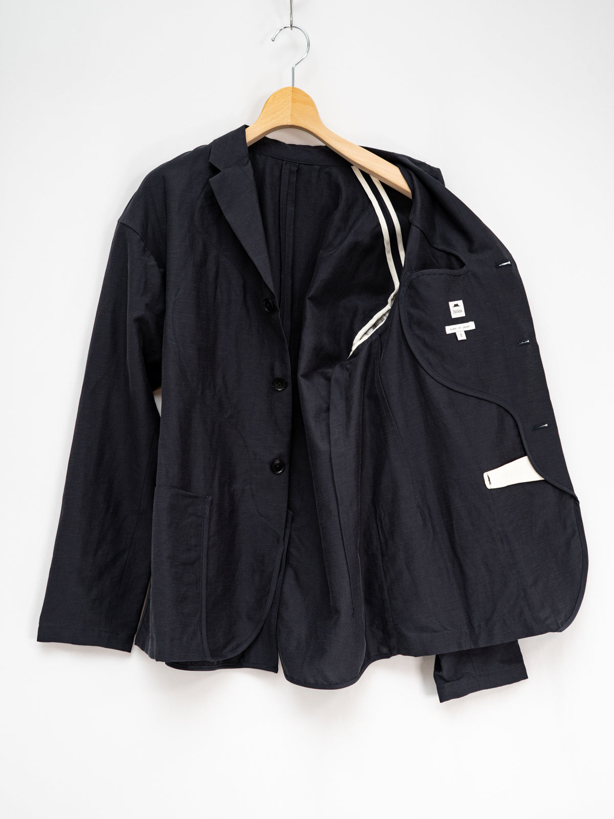 ドルマンスリーブ2パーツジャケット(キュプラリネンコットン) | Jipijapa