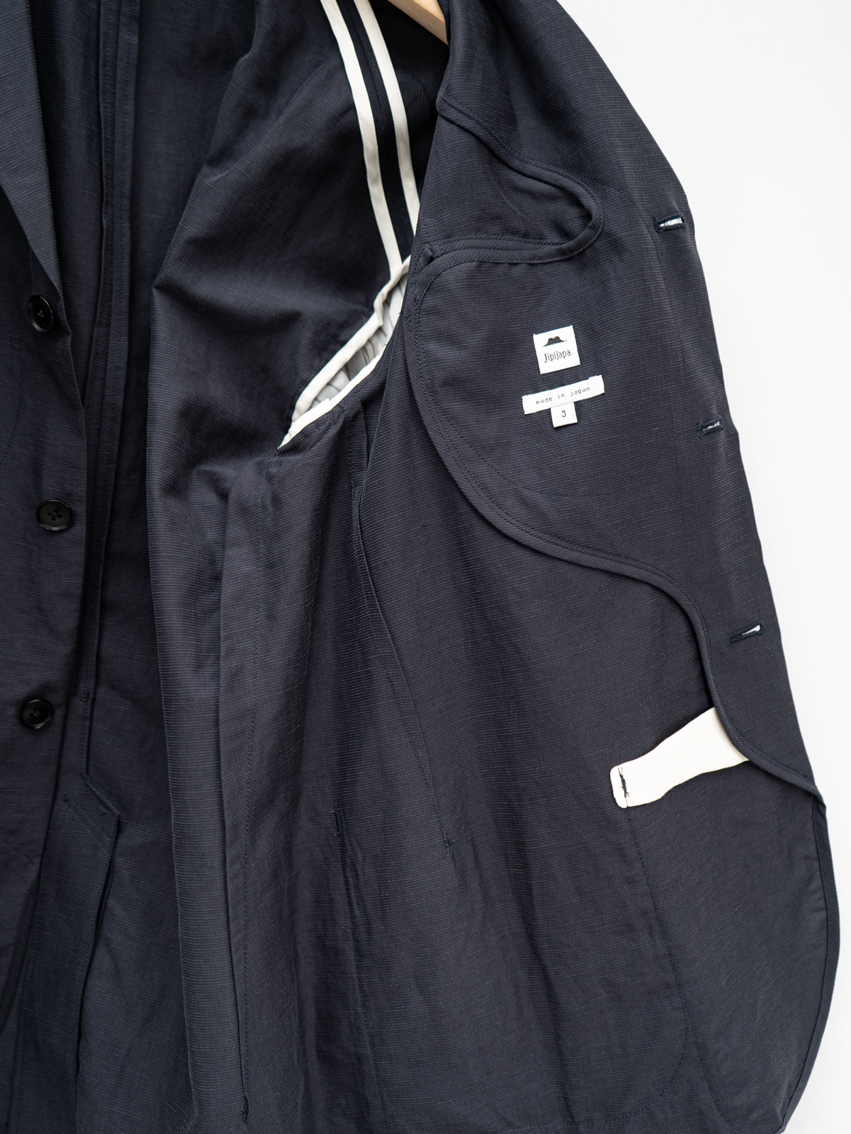 ドルマンスリーブ2パーツジャケット(キュプラリネンコットン) | Jipijapa