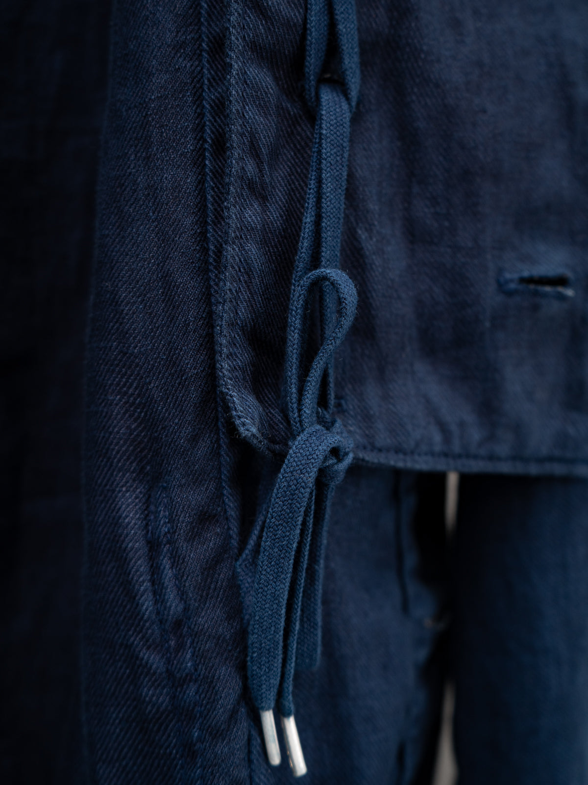 琉球藍染カーディガンブルゾン | Jipijapa