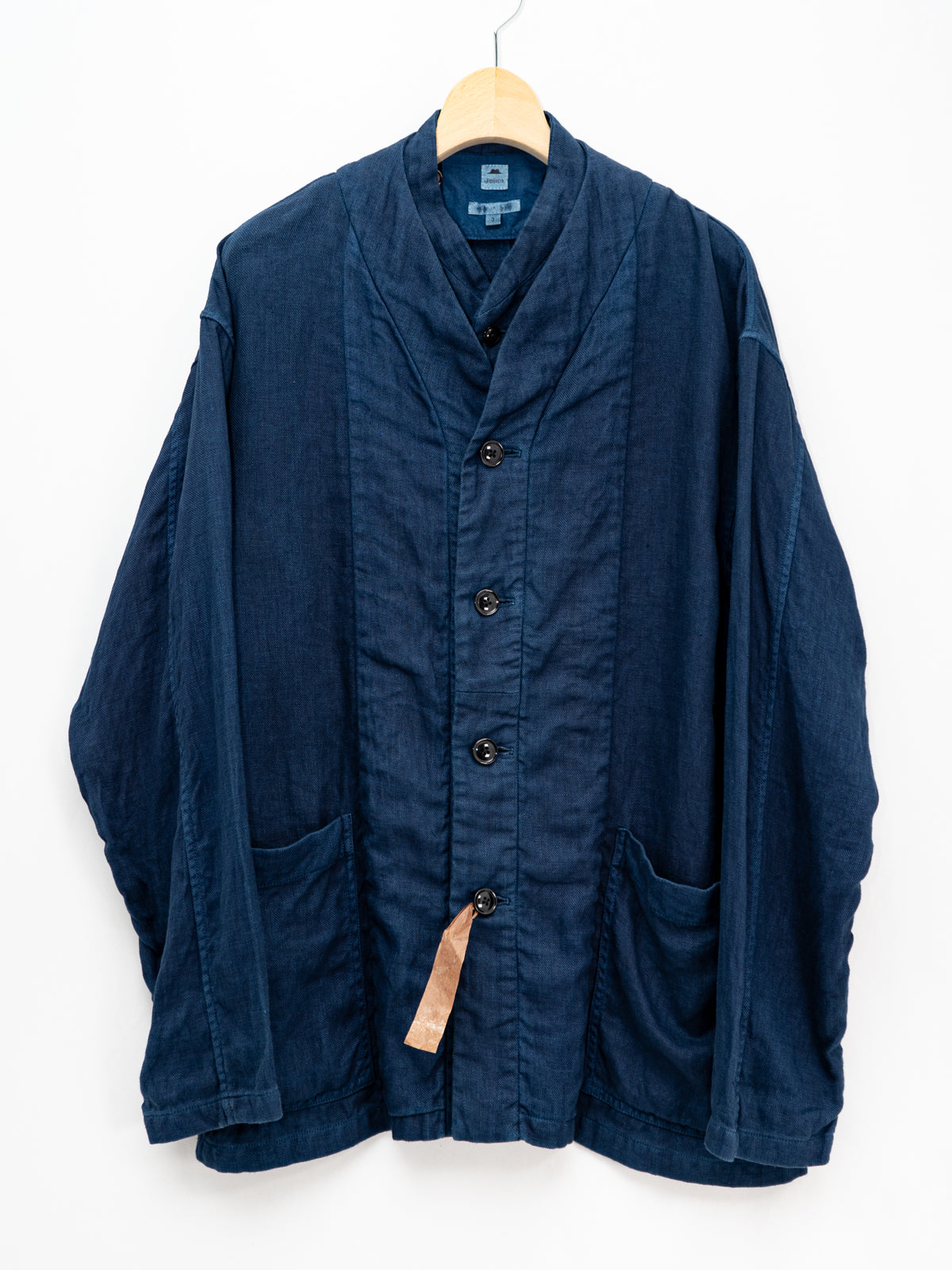 琉球藍染カーディガンブルゾン | Jipijapa