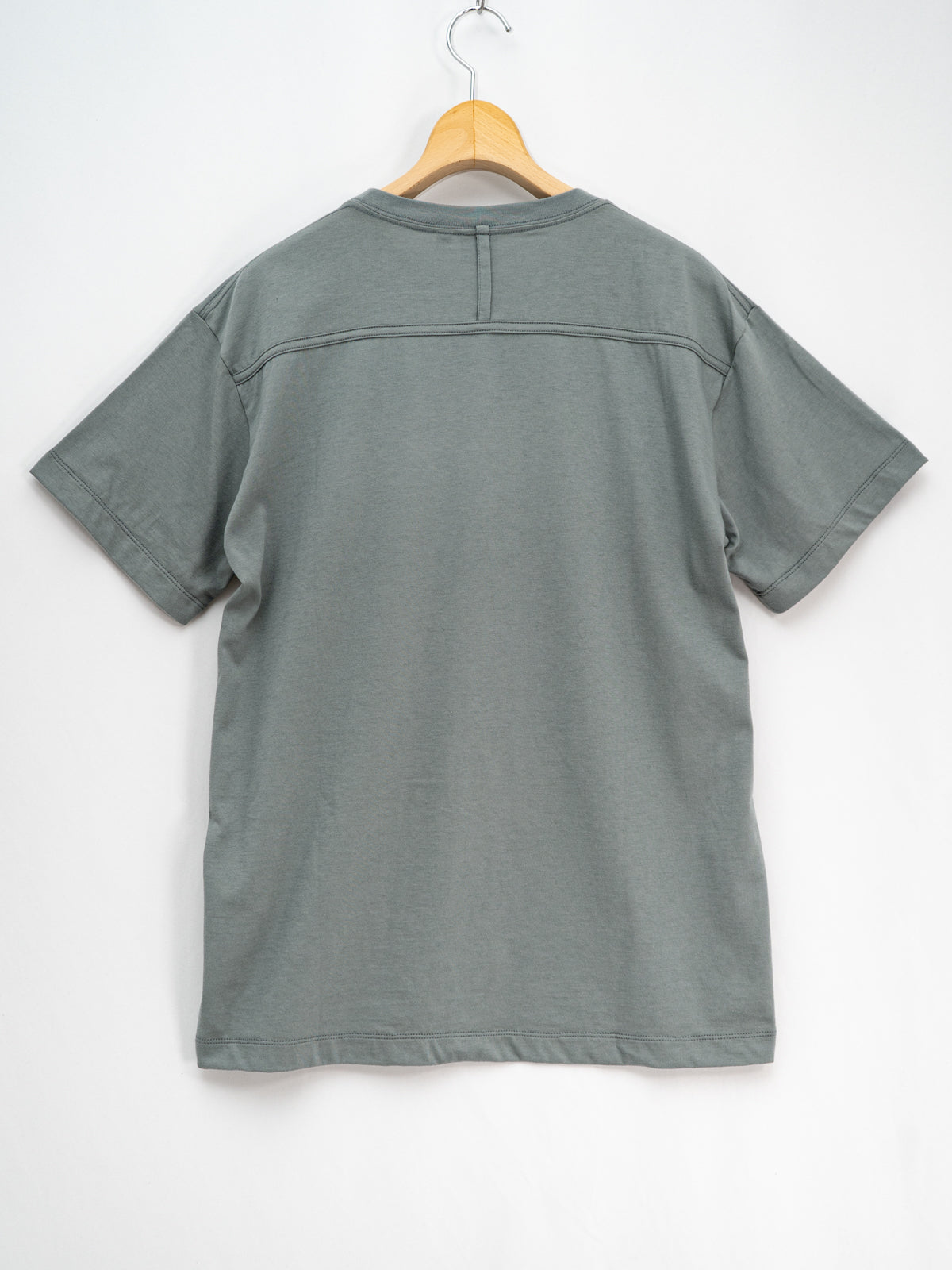 イリオモテヤマネコプリントTシャツ(ブルーグレー) | majun plus