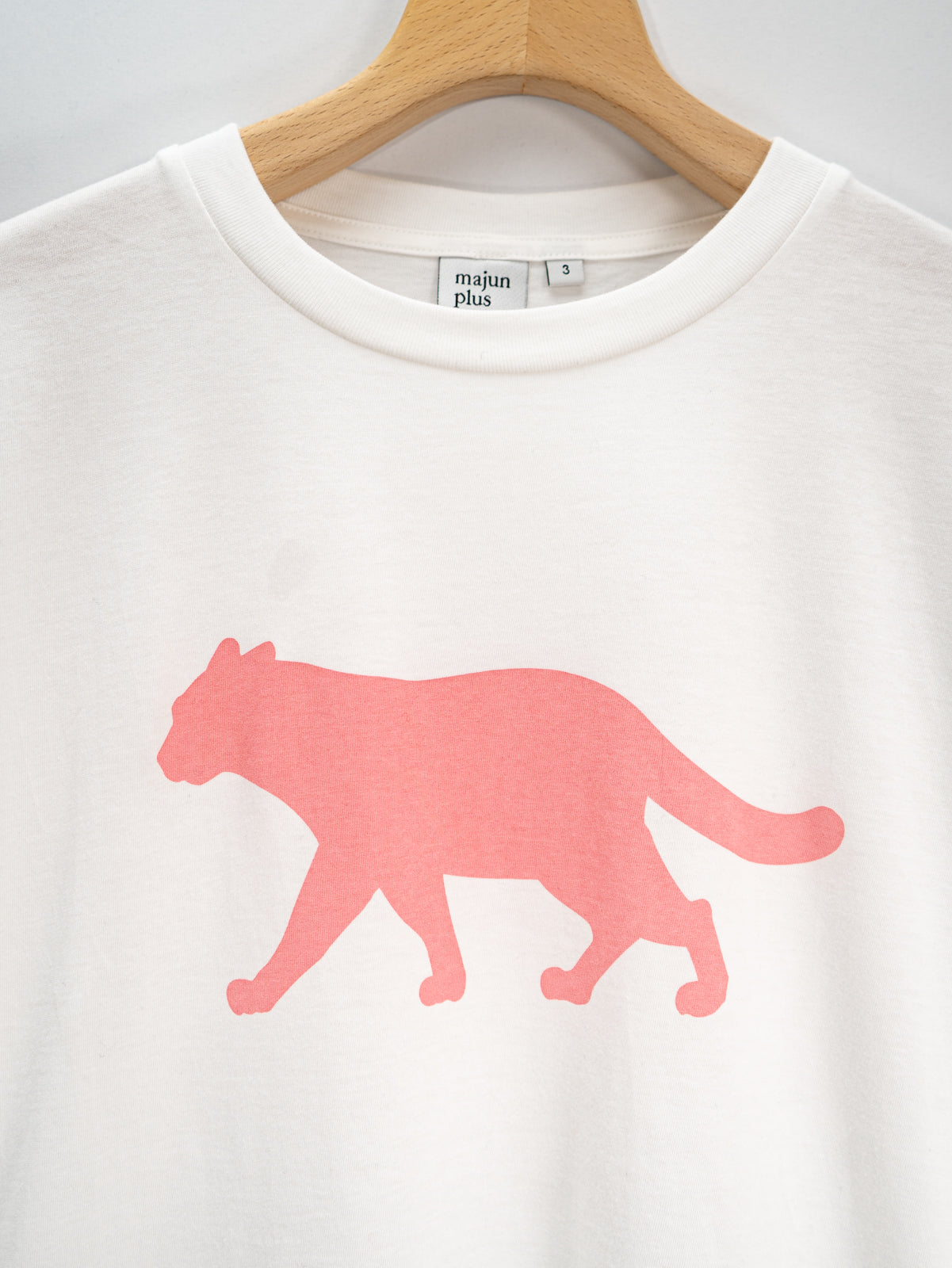 イリオモテヤマネコプリントTシャツ(ホワイト) | majun plus