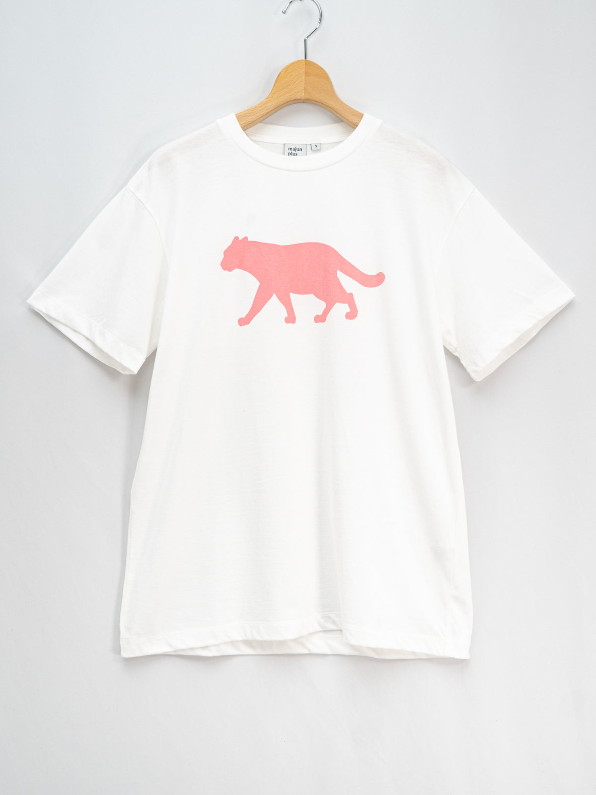 イリオモテヤマネコプリントTシャツ(ホワイト) | majun plus