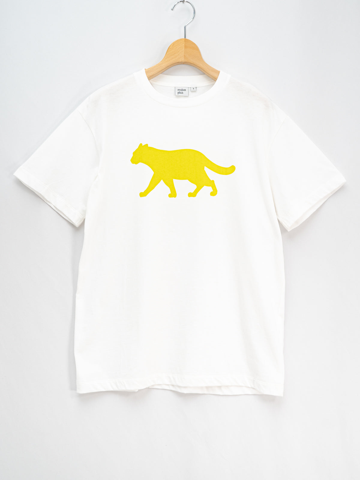 イリオモテヤマネコプリントTシャツ(ホワイト) | majun plus