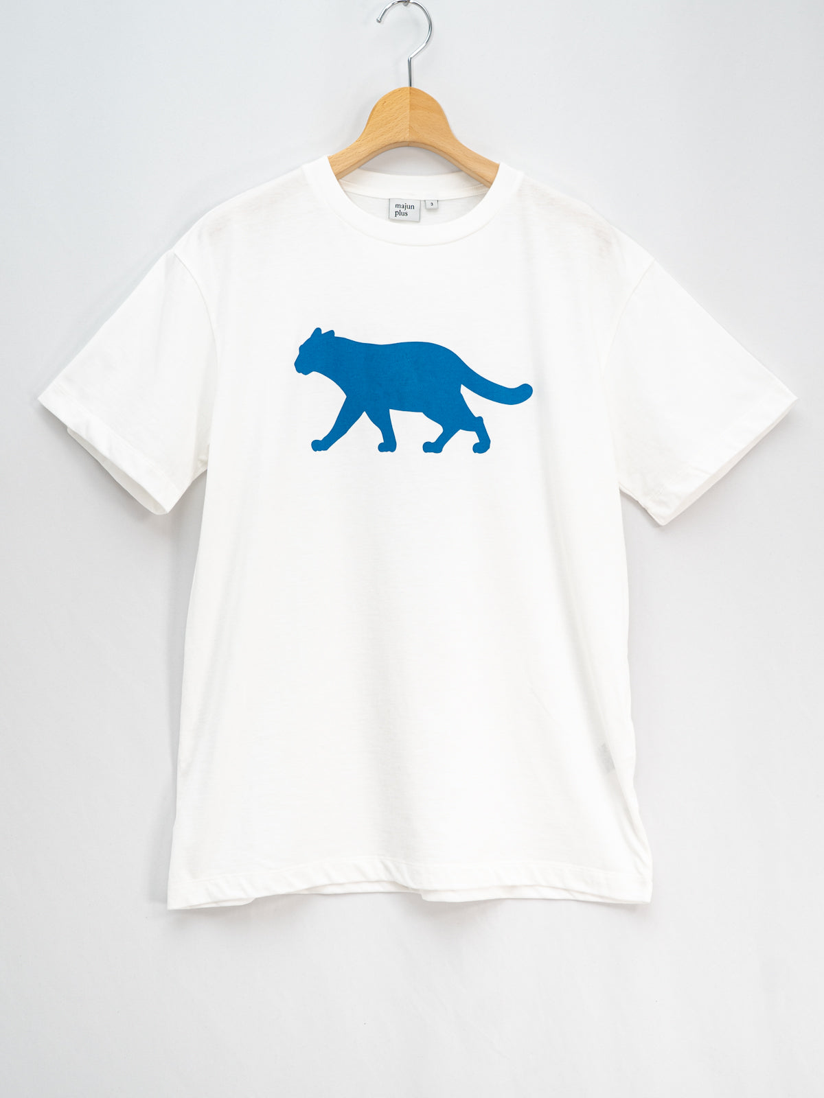 イリオモテヤマネコプリントTシャツ(ホワイト) | majun plus