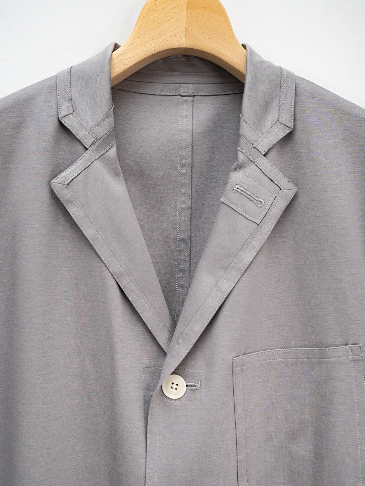 コットンジャージーニットジャケット | Jipijapa