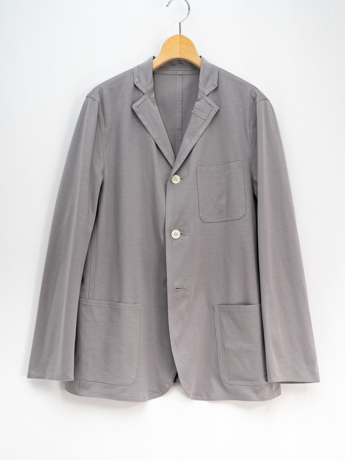 コットンジャージーニットジャケット | Jipijapa