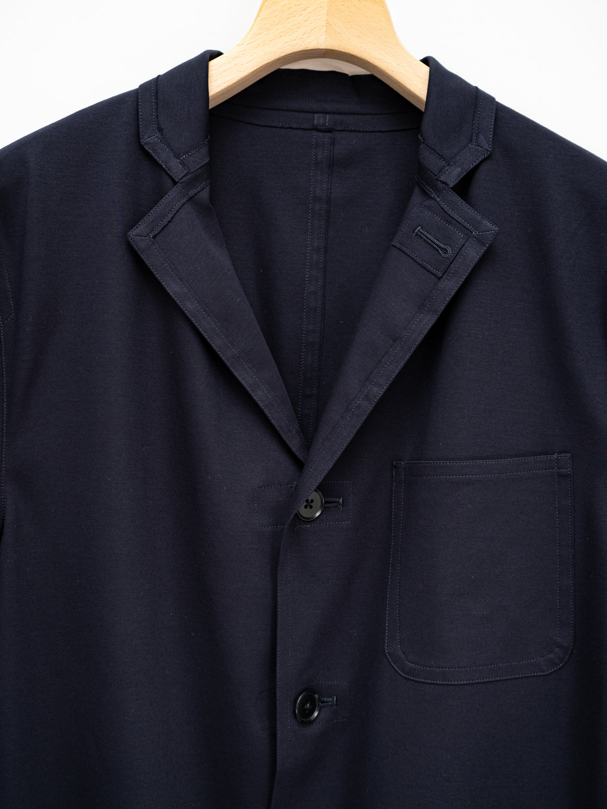 コットンジャージーニットジャケット | Jipijapa