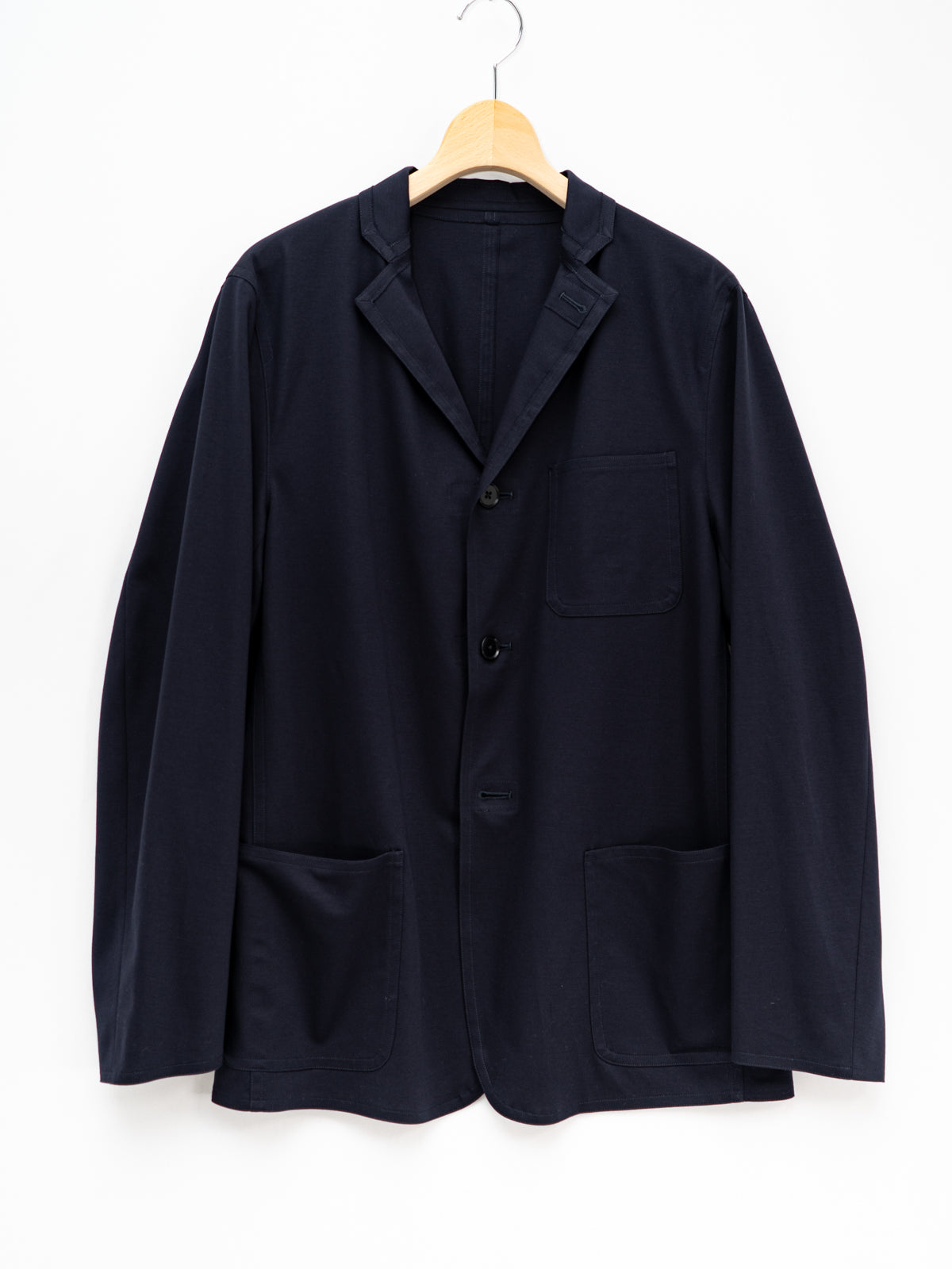 コットンジャージーニットジャケット | Jipijapa