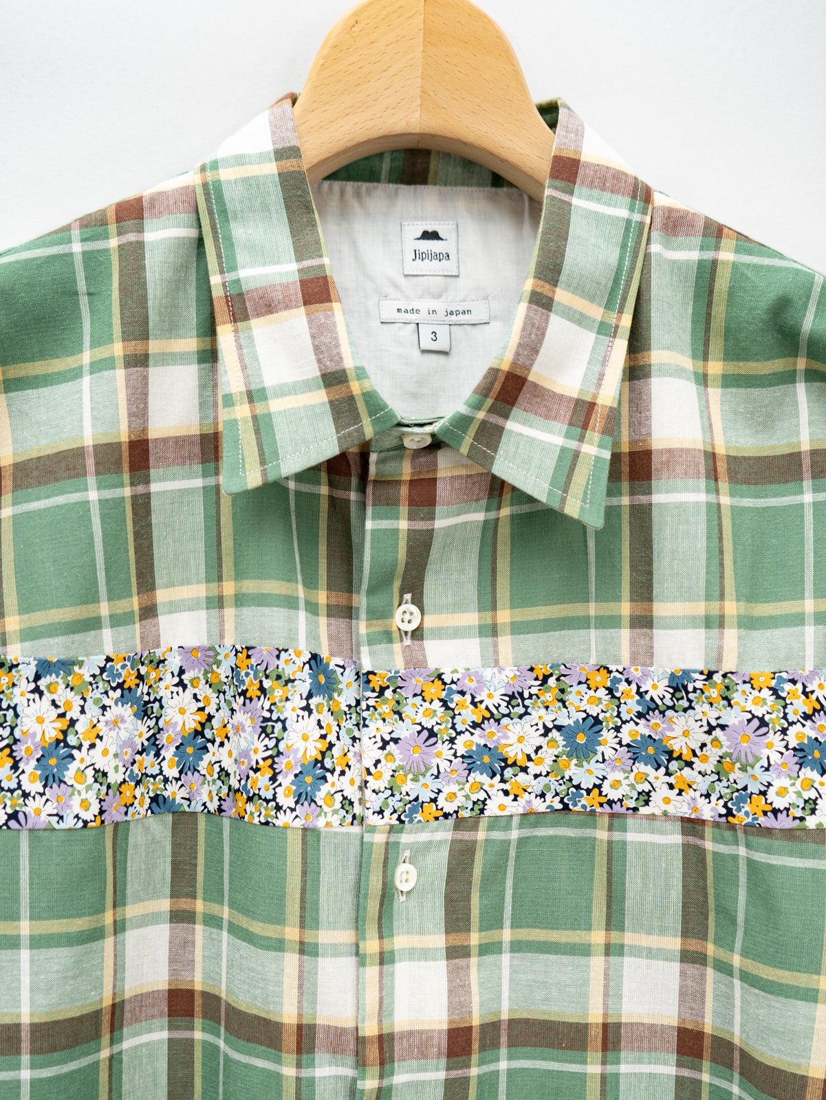 キャップスリーブシャツ(チェック柄) | Jipijapa