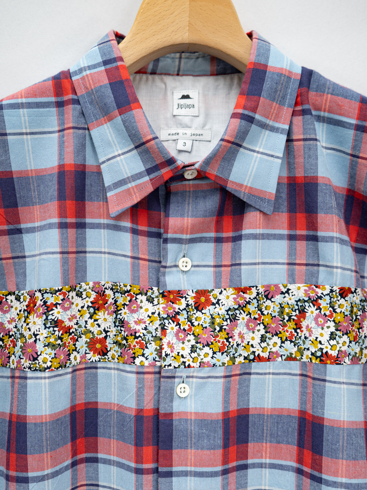 キャップスリーブシャツ(チェック柄) | Jipijapa