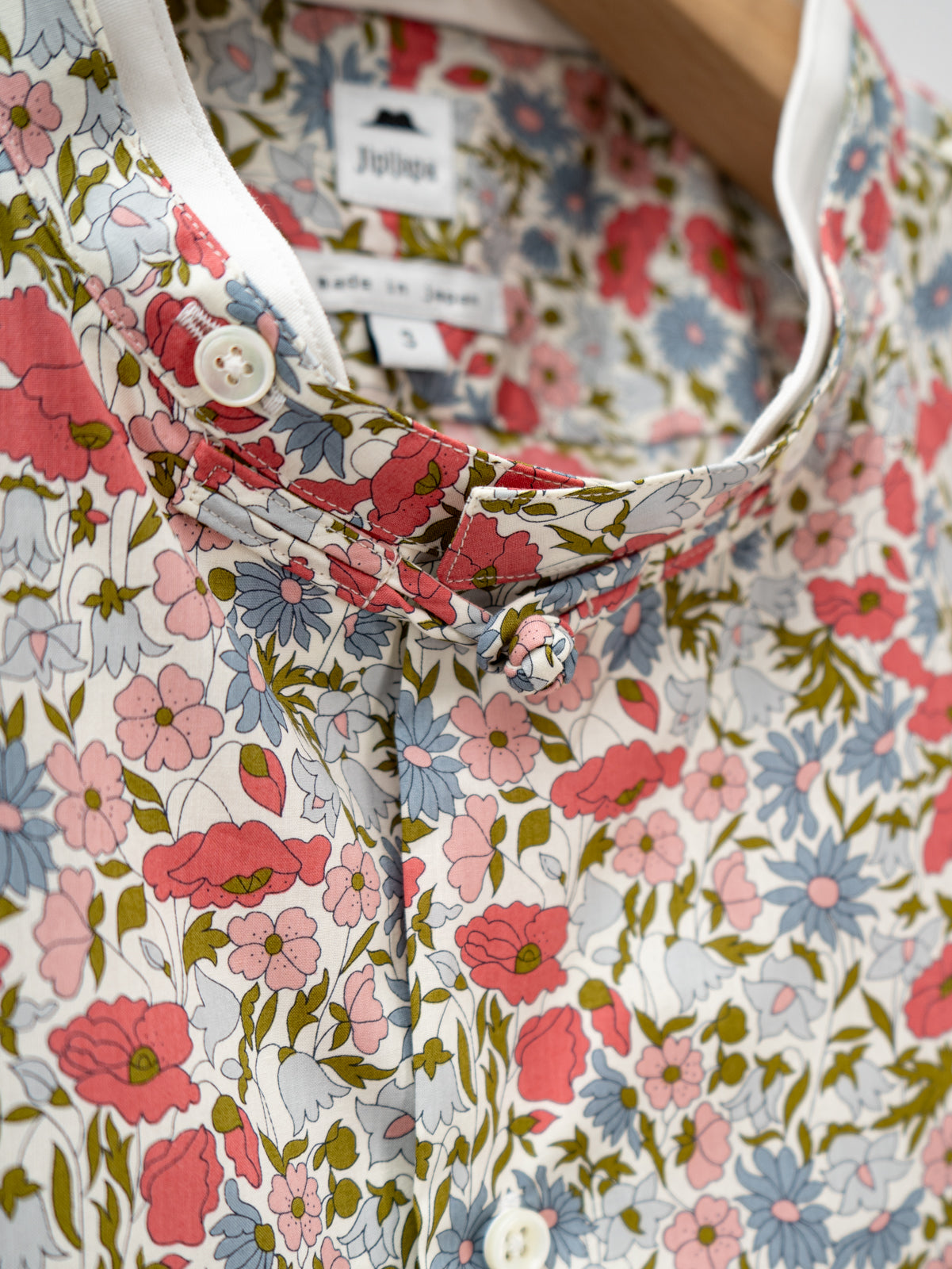 バンドカラーチャイナシャツ | Jipijapa