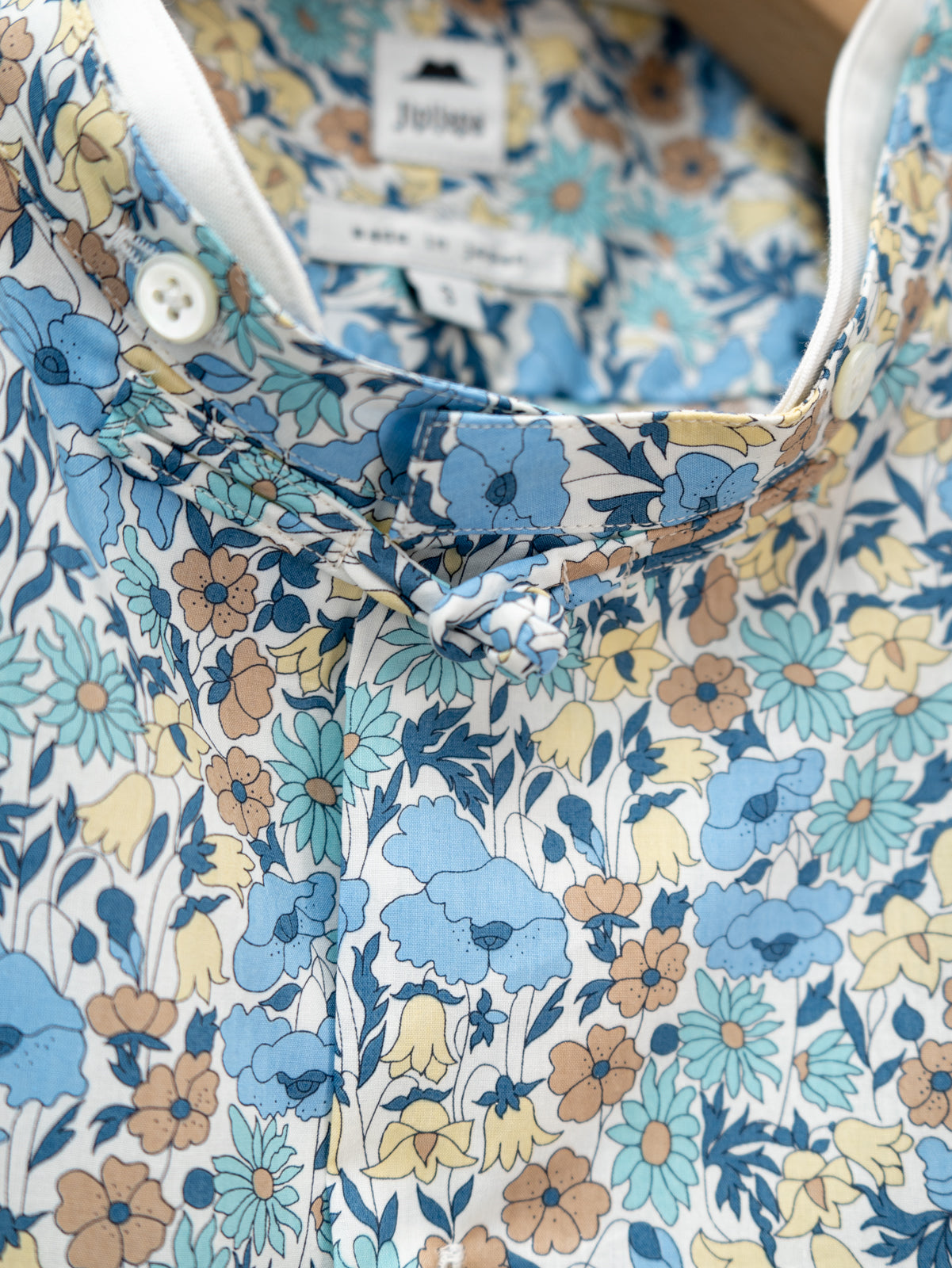 バンドカラーチャイナシャツ | Jipijapa