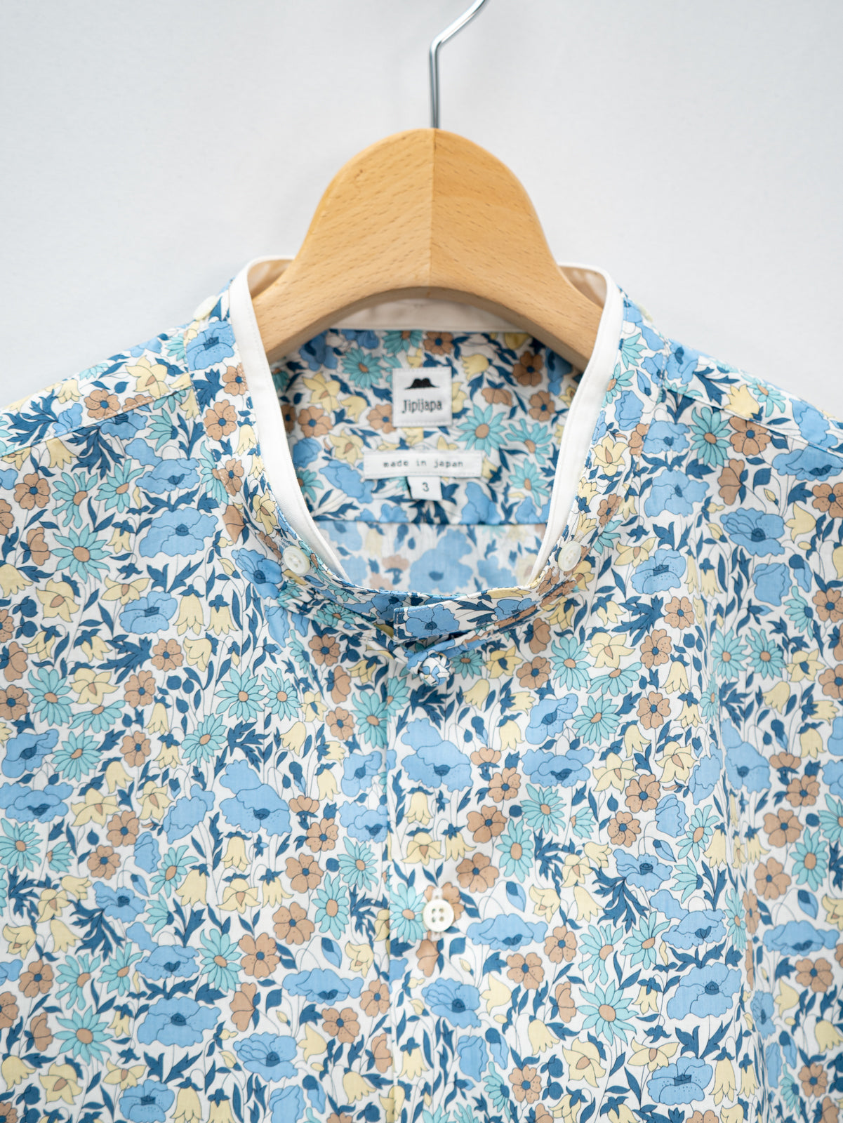 バンドカラーチャイナシャツ | Jipijapa