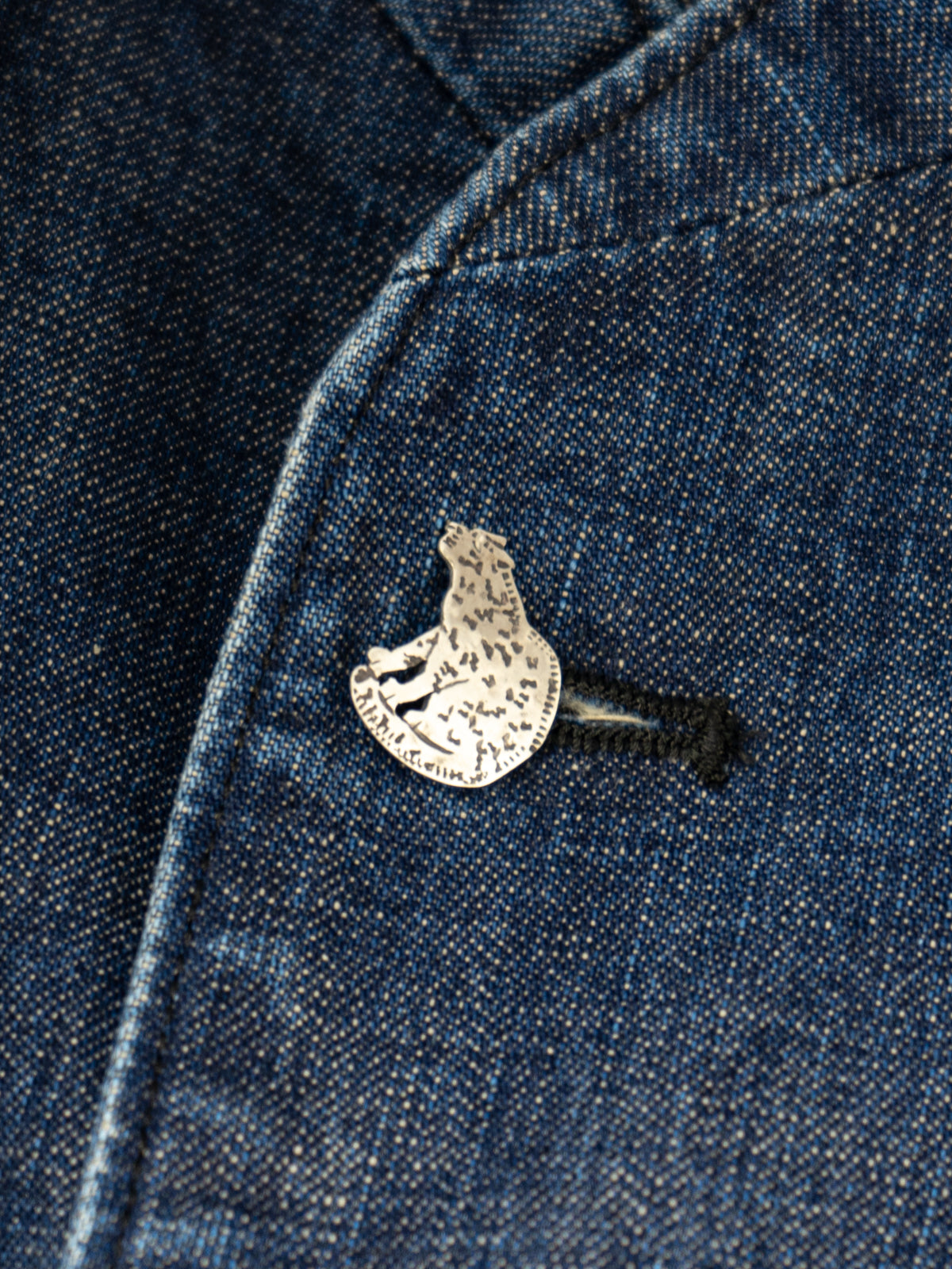 ヤマネコシルバーチャーム(ボタン) | majun plus