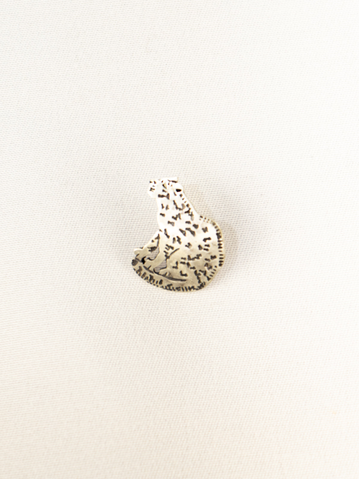 ヤマネコシルバーチャーム(ボタン) | majun plus